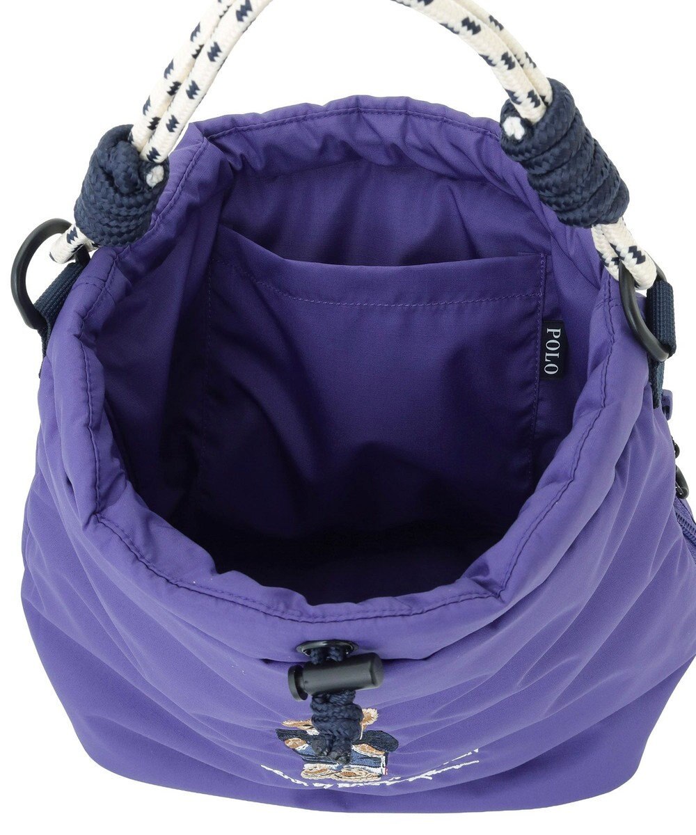 MOONBAT POLO RALPH LAUREN(ポロ ラルフローレン) FLAG BEAR ポロベア ショルダー レインバッグ 無地 刺繍 傘袋 