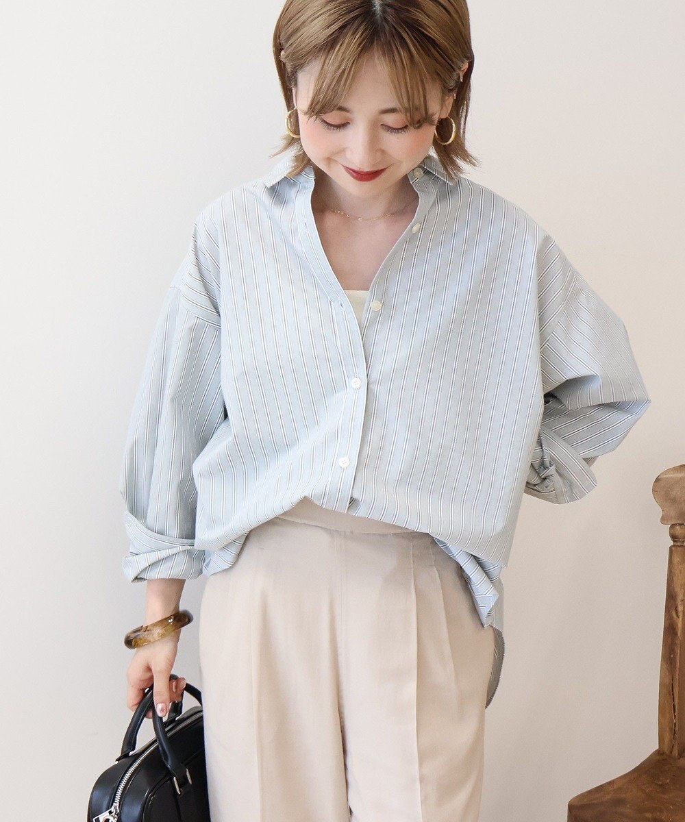 AMERICAN HOLIC イージーケアブロードシャツ 