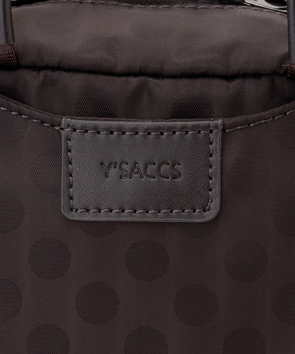 Y'SACCS 【大人のおしゃれ手帖10月号掲載】市川実和子×Y'SACCS　ドットミニボストン 