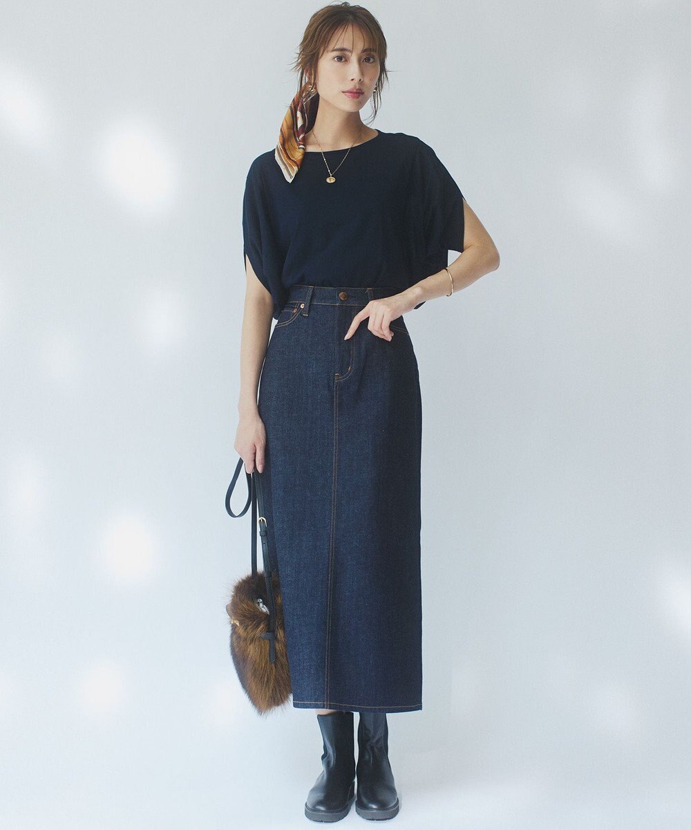 23区 【Oggi3月号掲載/新色追加/洗える】23区DENIM ストレッチ デニムスカート 