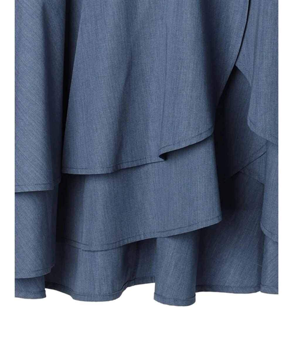 earth music&ecology チューリップヘムティアードスカート 