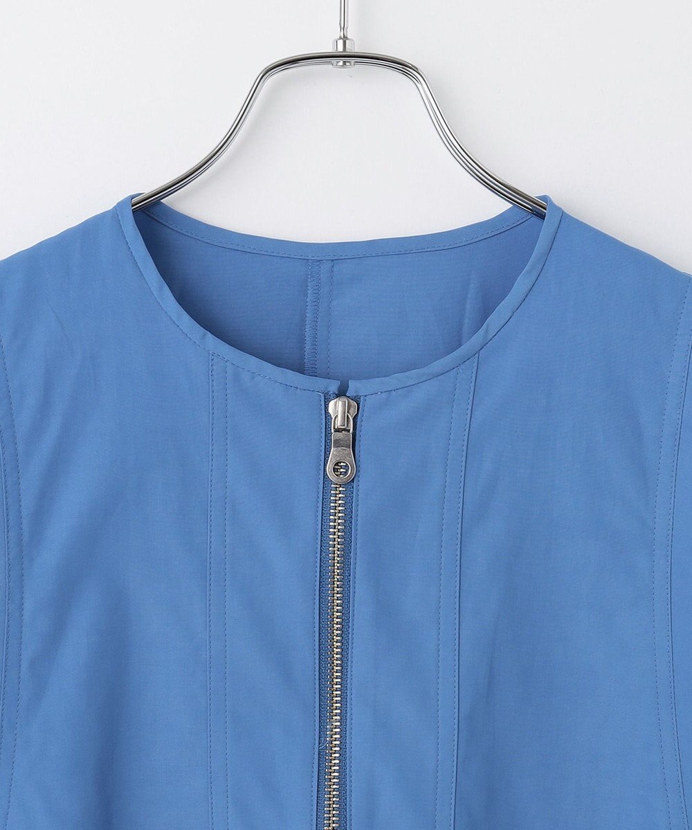 #Newans 【ANSWER for Co-Creation】ジップデザインパフスリーブワンピース 