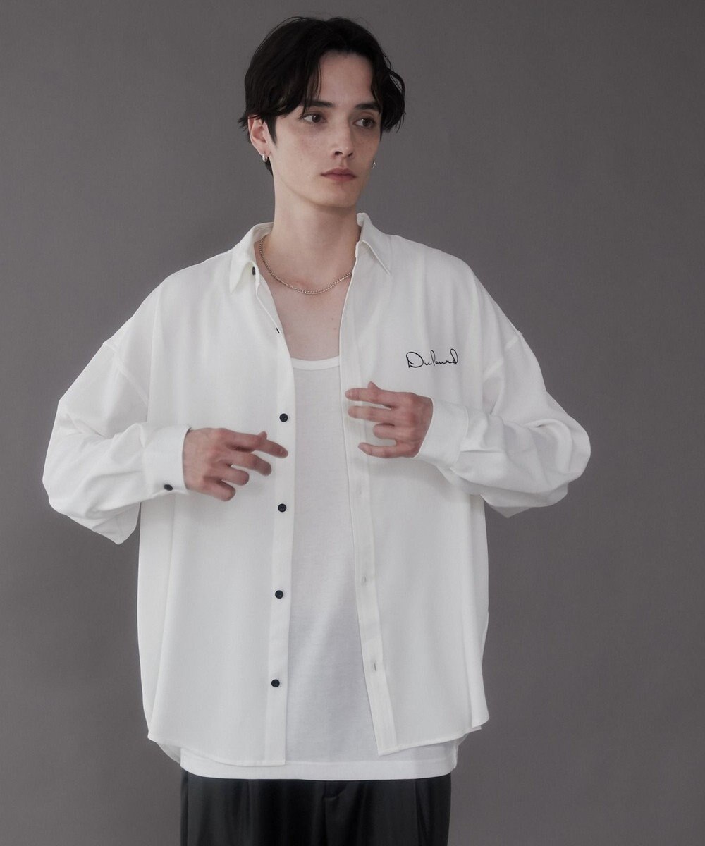 WEGO アムンゼンワンポイントBIGシャツ（LS） 