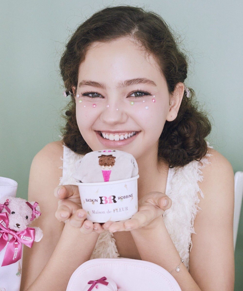 Maison de FLEUR サーティワン　タオルハンカチ 
