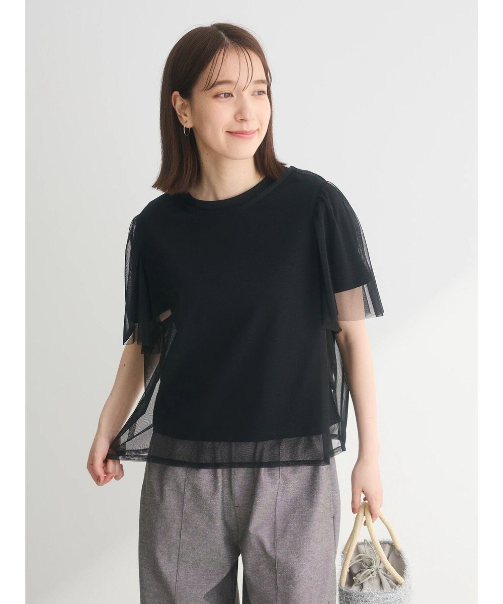 Green Parks ・ＳＵＧＡＲ　ＳＰＯＯＮ　ＳＥＴ２点チュールＴ＋カットＴ 