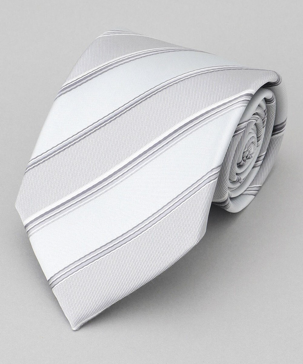 GOTAIRIKU 【WEAR BLACK】フォーマル用_ストライプ ネクタイ 