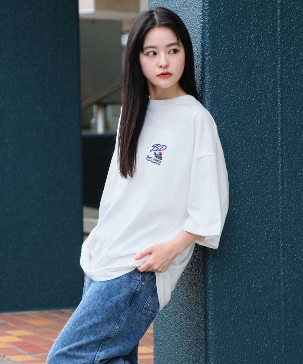 WEGO 【接触冷感/吸水速乾/ユニセックス着用ITEM/SMLサイズ展開】別注BENDAVISクールタッチワンポイントT（SS） 