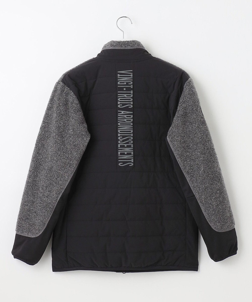 23区GOLF 【MEN】【ウォッシャブル】ボアコンビブルゾン 