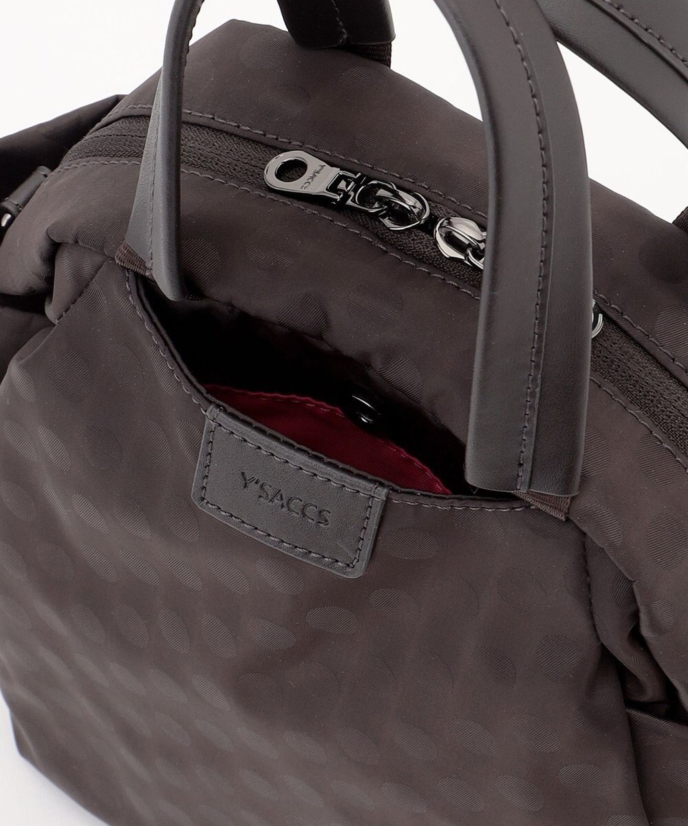 Y'SACCS 【大人のおしゃれ手帖10月号掲載】市川実和子×Y'SACCS　ドットミニボストン 