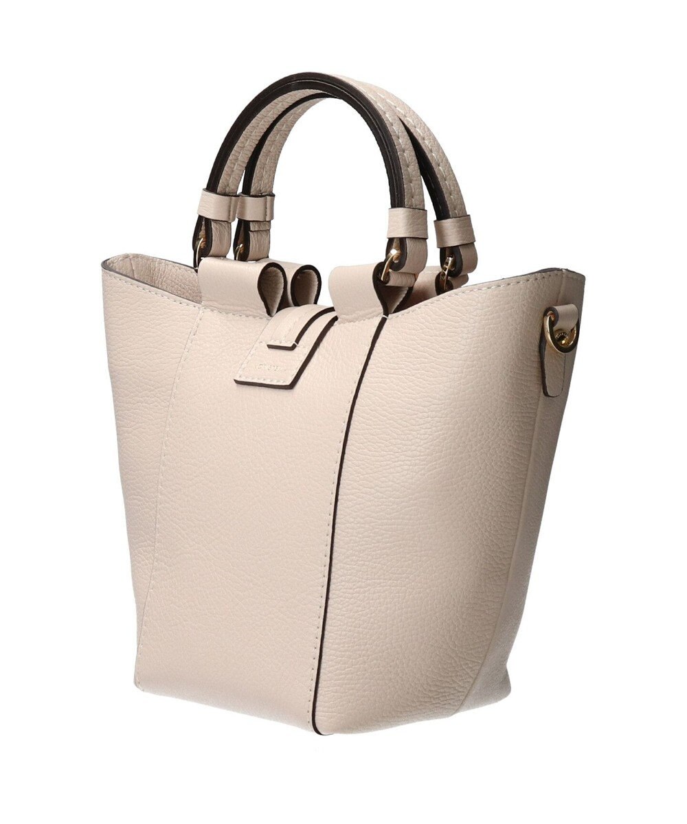 INTER-CHAUSSURES 【LORISTELLA】レザーハンドルハンドバッグ 