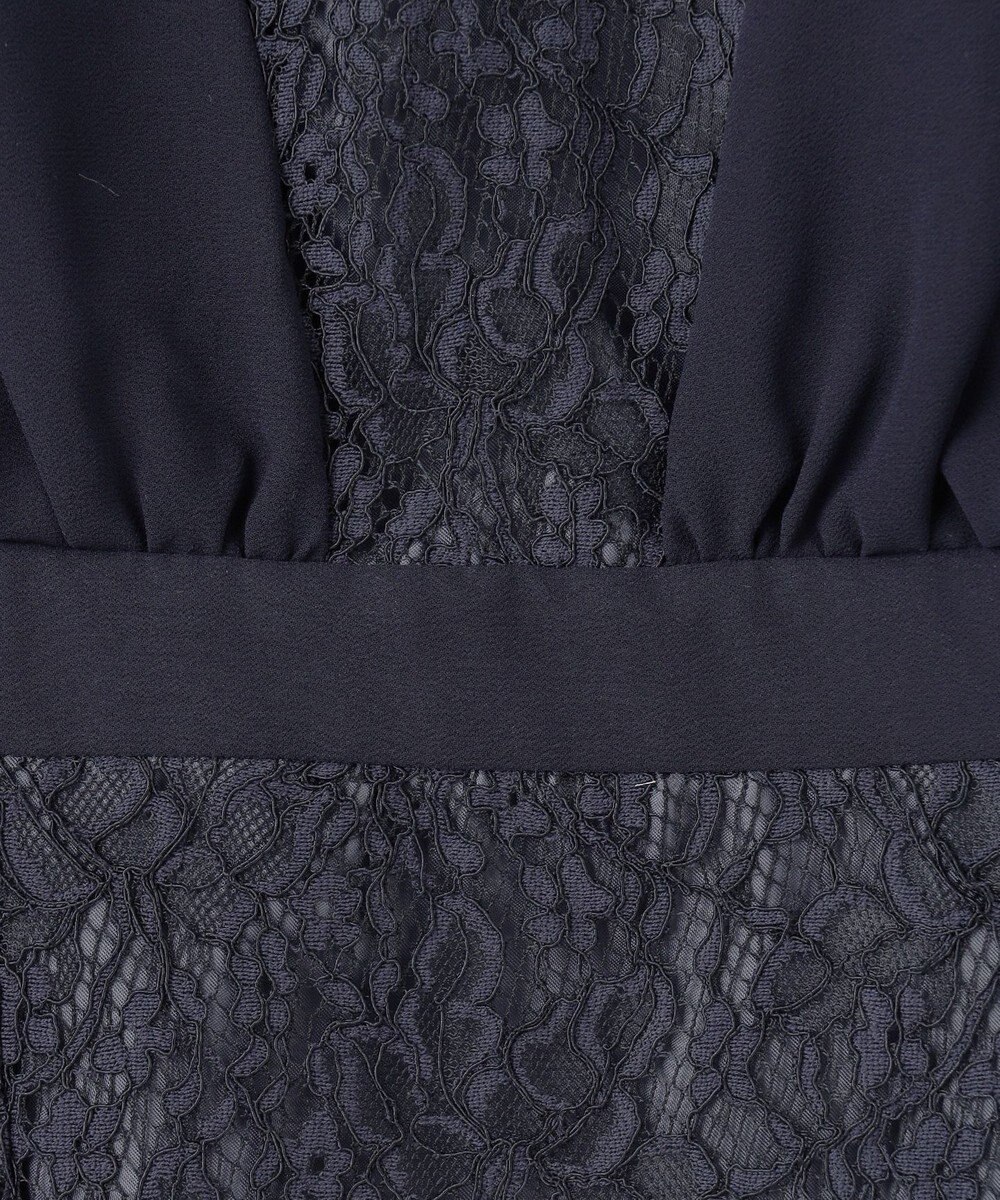 ANY SIS 【Lily Calin】ナローフレアレース ドレス 