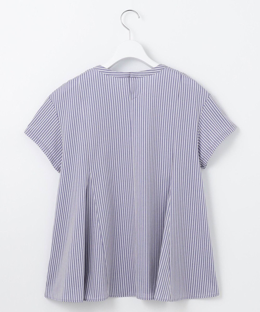 J.PRESS LADIES S 【WEB限定・洗える】ストライプジャージー フレア カットソー 