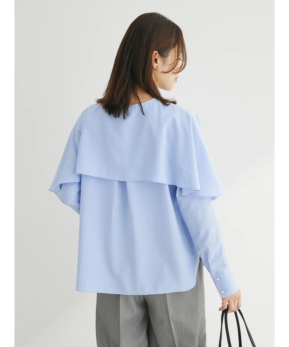 Green Parks ケープ風ブラウス 