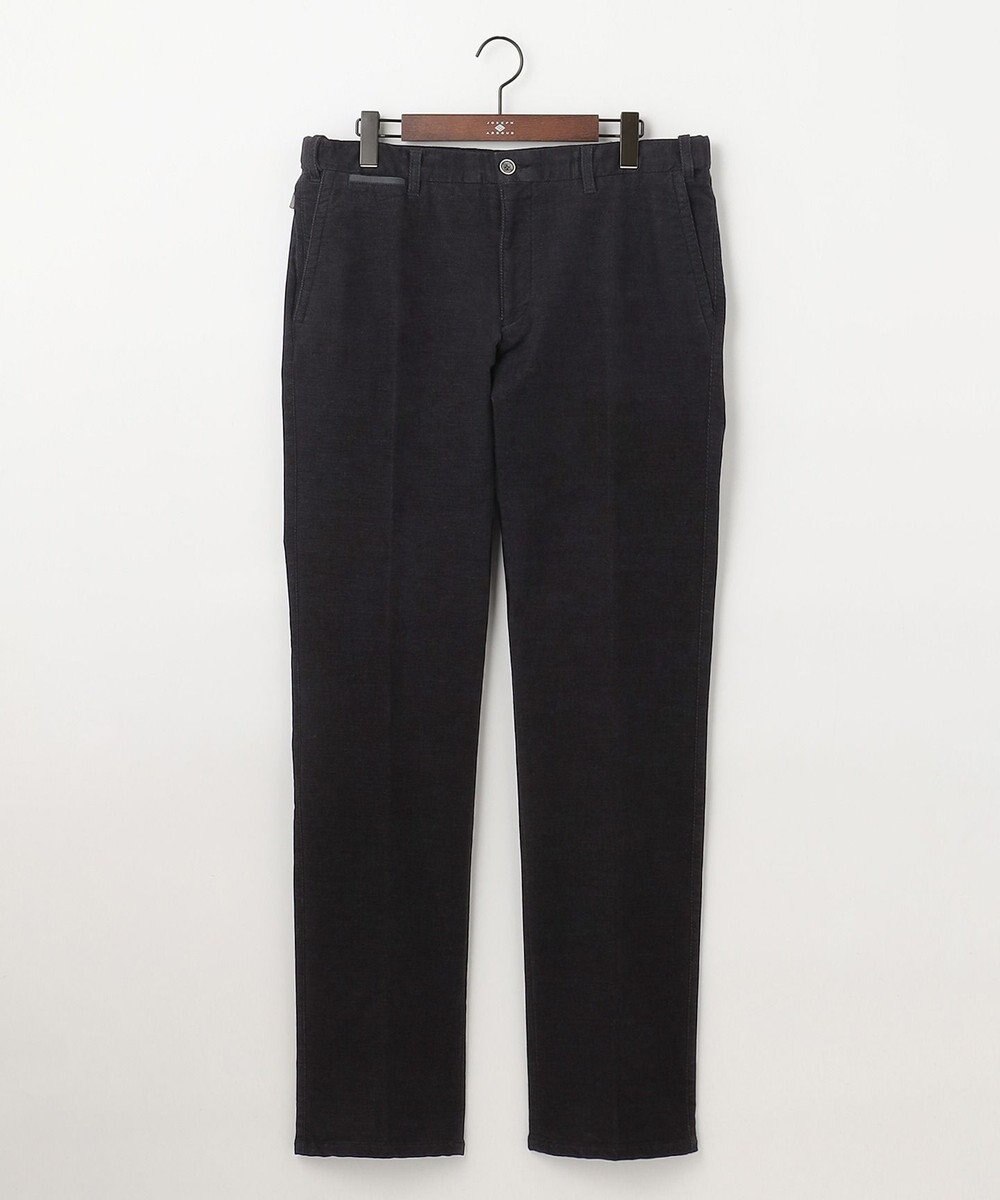 JOSEPH ABBOUD 【キングサイズ・ウエストも伸びる！/2WAYストレッチ/暖かい/オーガニック】オーガニックコットン ウオーム パンツ 