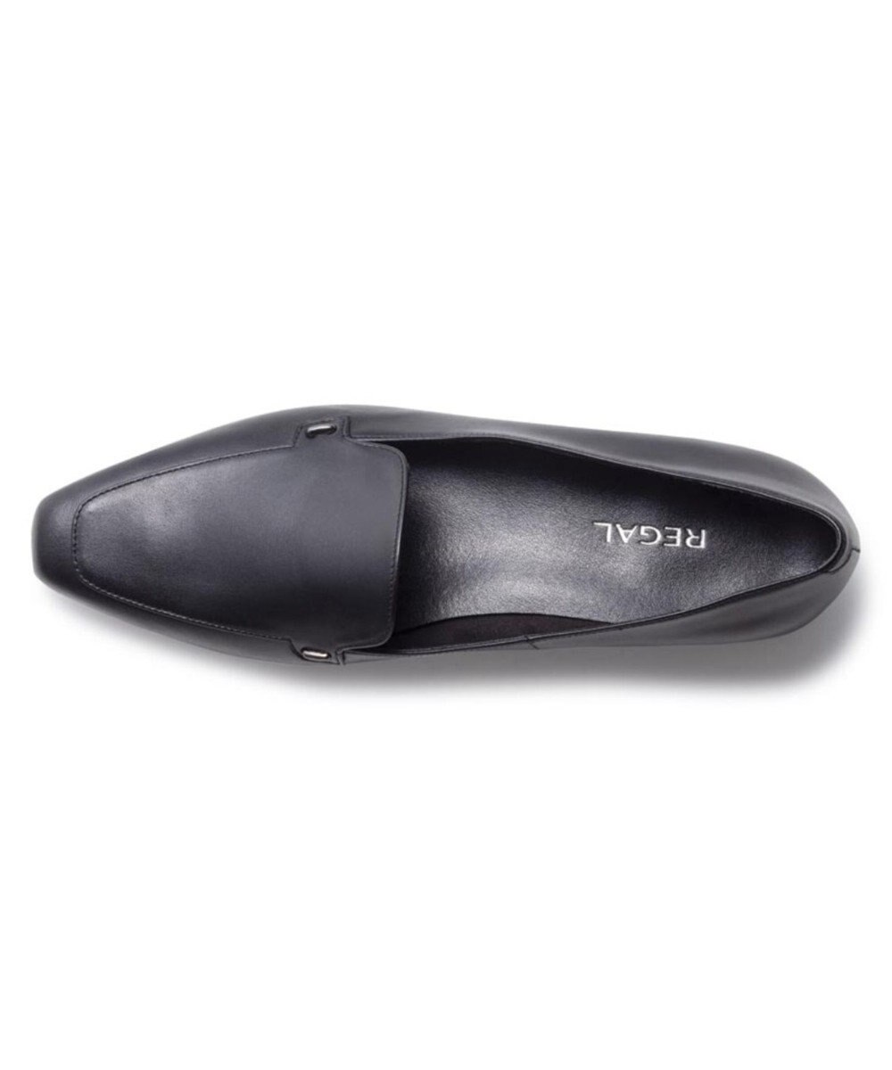 REGAL FOOT COMMUNITY 【リーガルレディース】F91R 晴雨兼用モカフラットパンプス フラットシューズ 