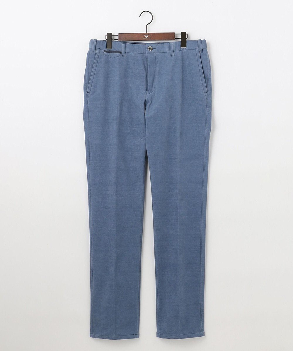 JOSEPH ABBOUD 【キングサイズ・ウエストも伸びる！/2WAYストレッチ/暖かい/オーガニック】オーガニックコットン ウオーム パンツ 