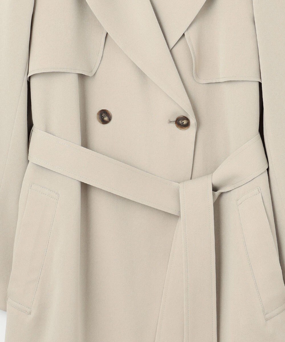 自由区 L トロトレンチロング丈 コート 