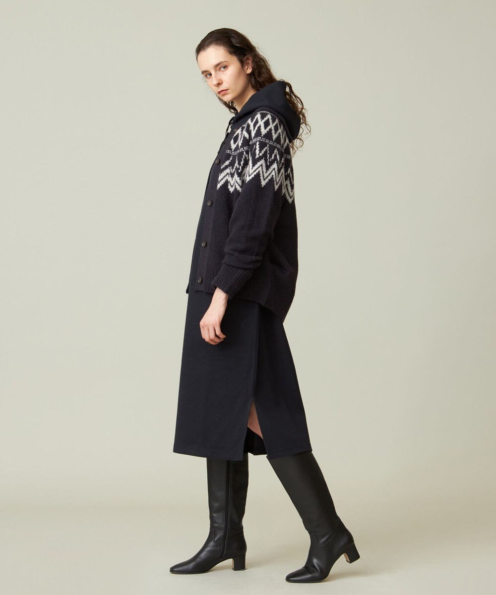 J.PRESS YORK STREET 【WOMEN】NEEDLE JERSEY ロングワンピース 