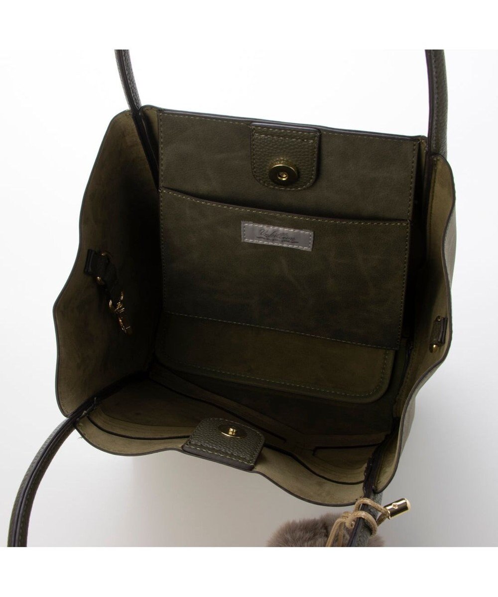 UNBILLION カシュカシュ cachecache / 通しハンドルパッチワークトート 