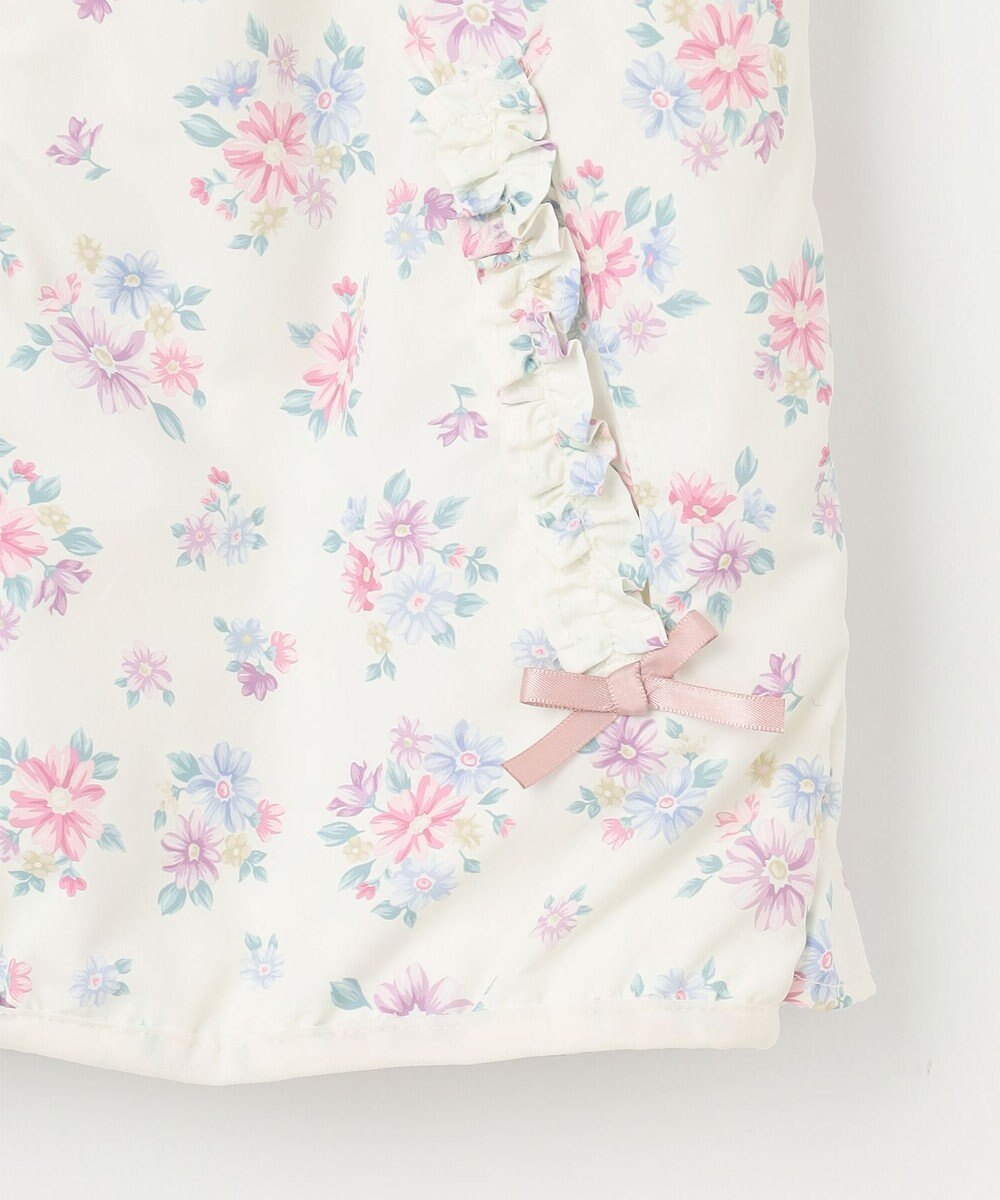 ANY KIDS 裾ペプラム 花柄 ブルゾン 