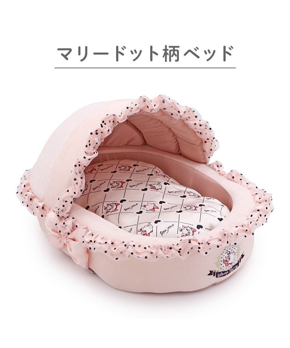 PET PARADISE ディズニー マリー ドット柄 ベッド 