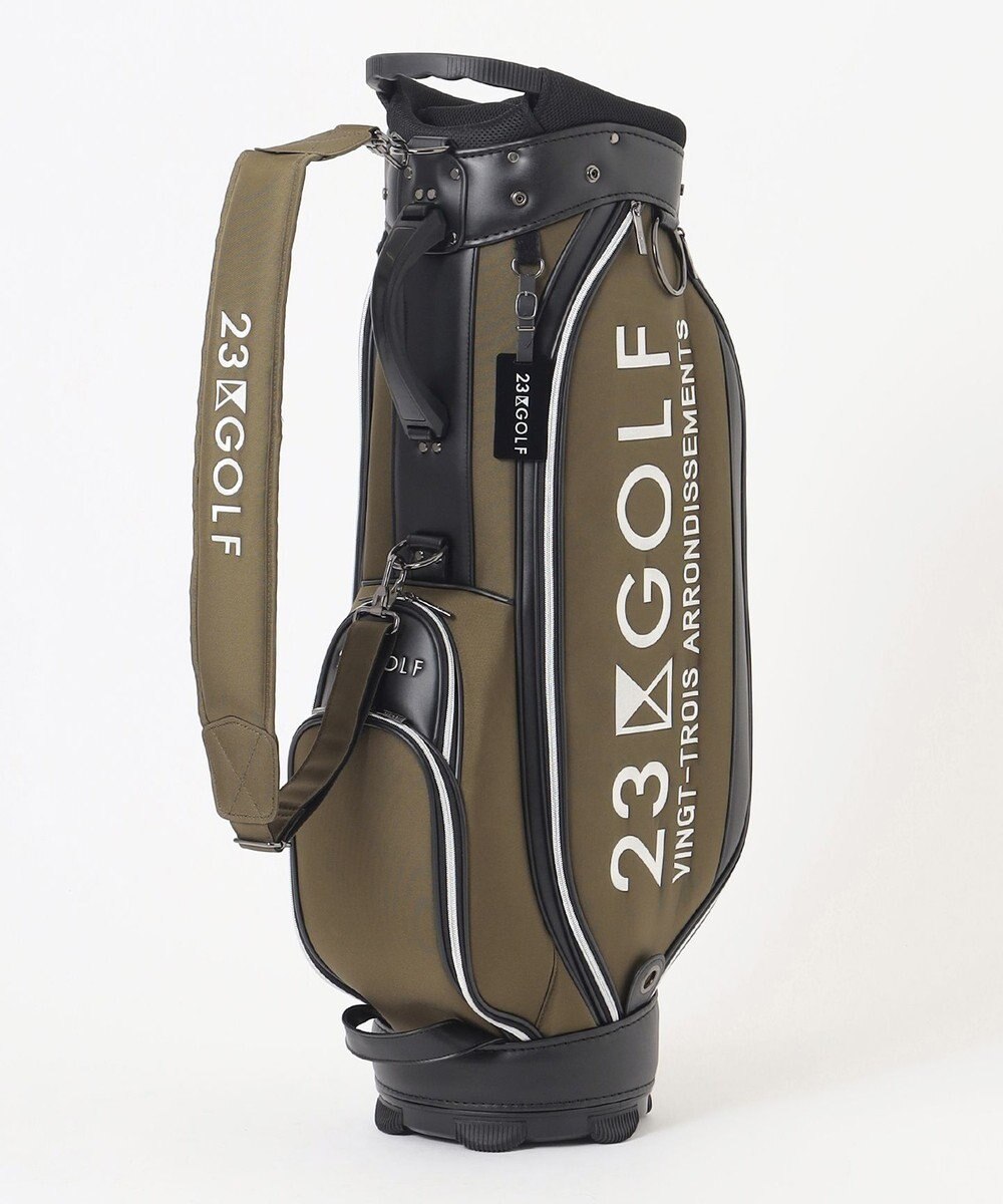 23区GOLF 【UNISEX】メランジシリーズ キャディバッグ 