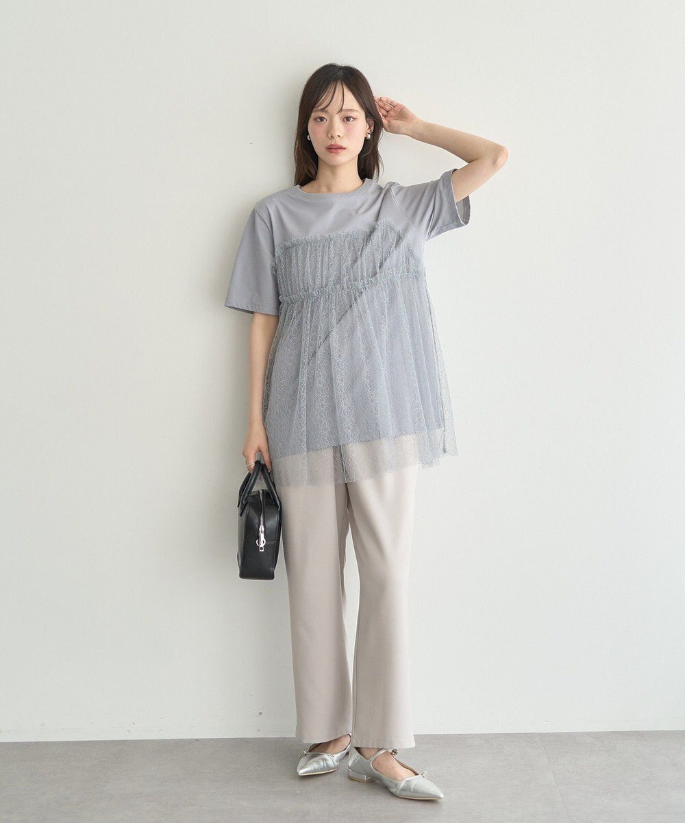 earth music&ecology リラックスワイドパンツ 