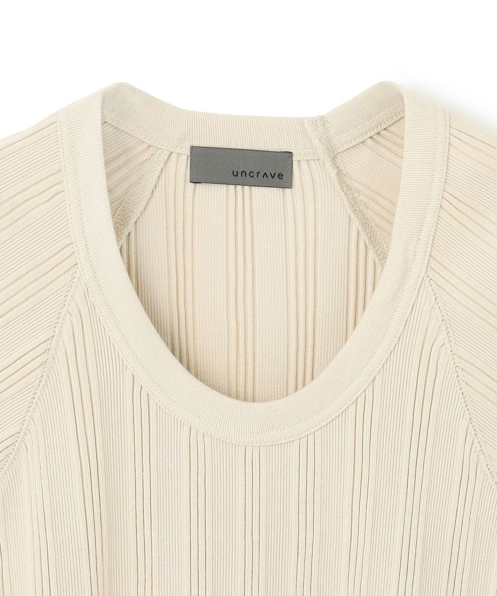 uncrave ランダムリブカットソー 