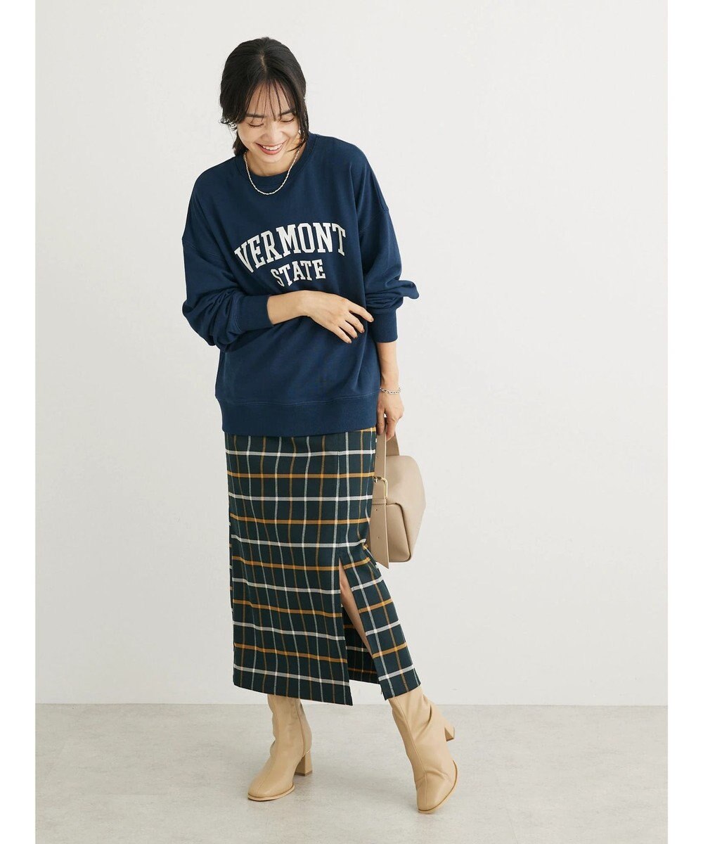 Green Parks アソートロゴ裏毛プルオーバー 