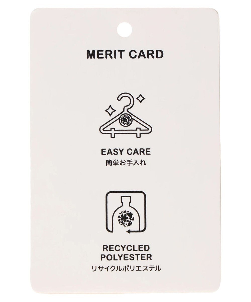 earth music&ecology リサイクルポリエステルブレンドＡラインワンピース 