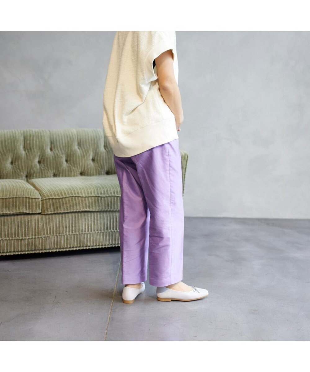 ing <ing>【WEB限定】スクエアトゥバレエシューズ 