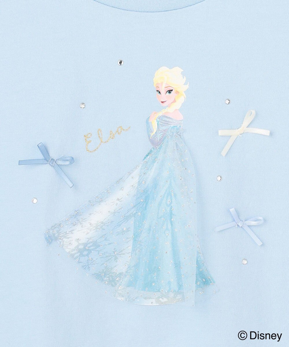 ANY KIDS 【ディズニー/FROZEN】【綿100%】袖チュール Tシャツ 