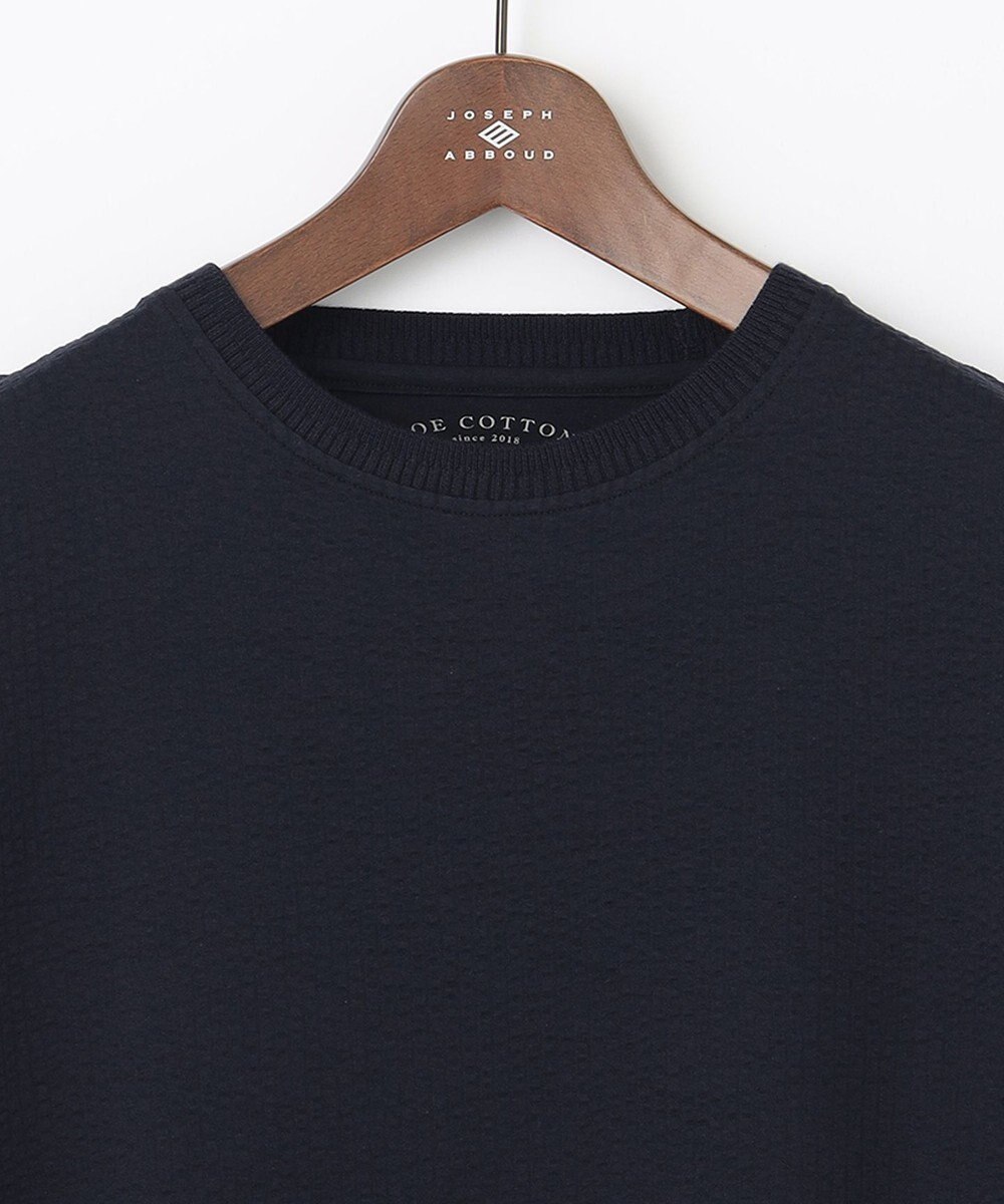 JOSEPH ABBOUD 【オーガニックコットン使用】JOE COTTONサッカークルーネックTシャツ 