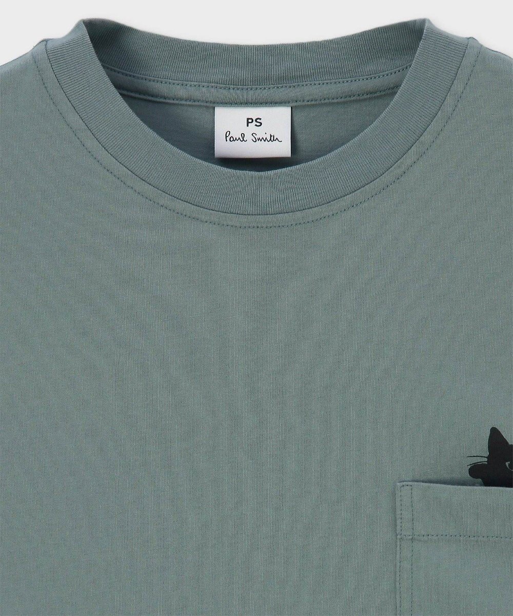 Paul Smith キャットプリント 半袖Tシャツ 