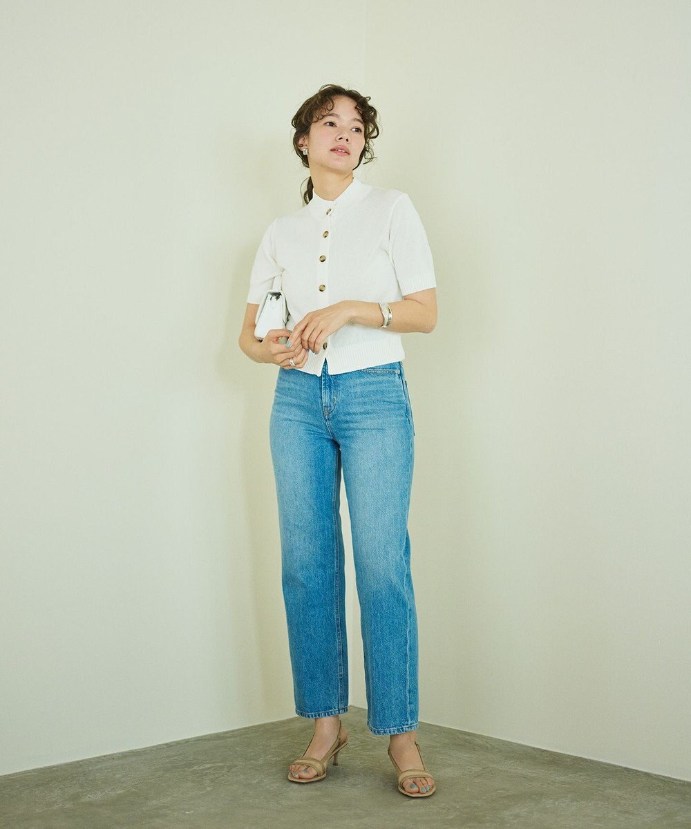 #Newans 〈花乃まりあさんコラボ〉コットンコードカーディガン 