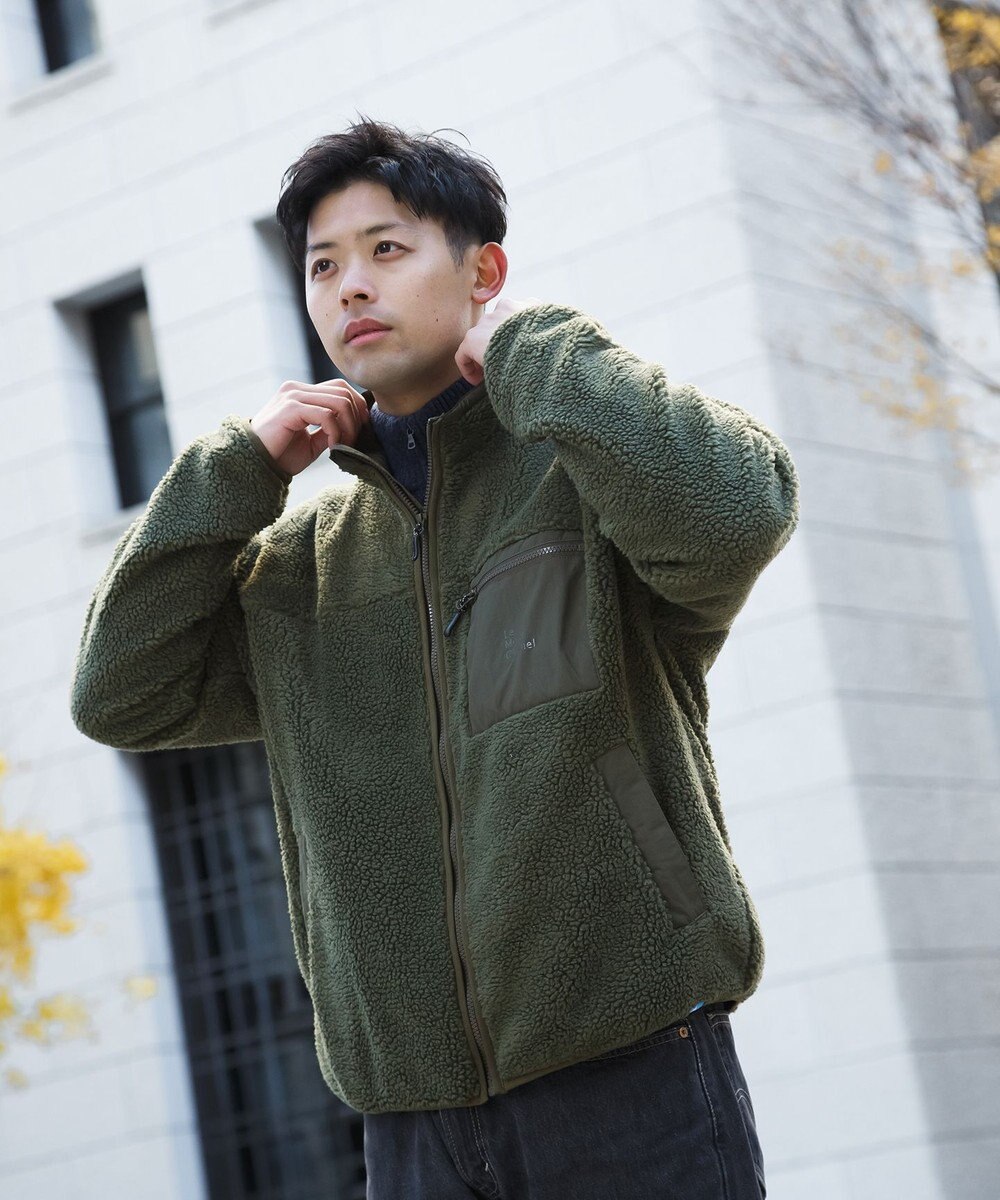 SHARE PARK MENS 【UNISEX】ボアフリースジャケット（L・XLサイズ） 