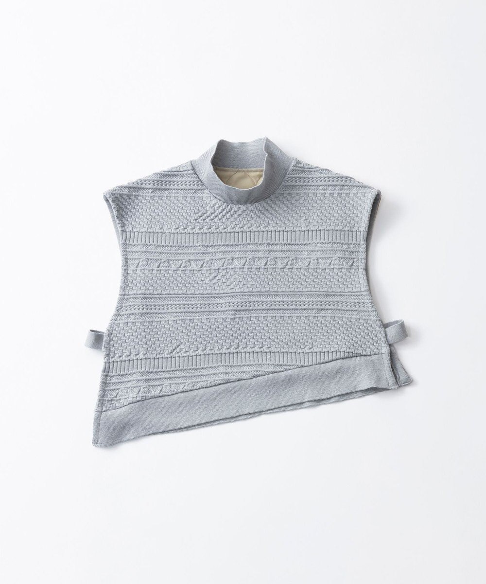 TRICOTE バンピーニット切り替えベスト 