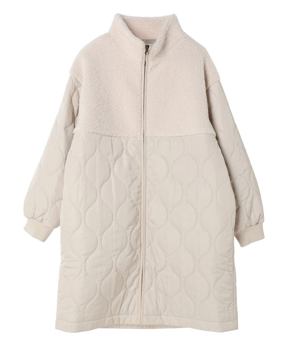 CRAFT STANDARD BOUTIQUE ボア＆キルティングスタンドコート 