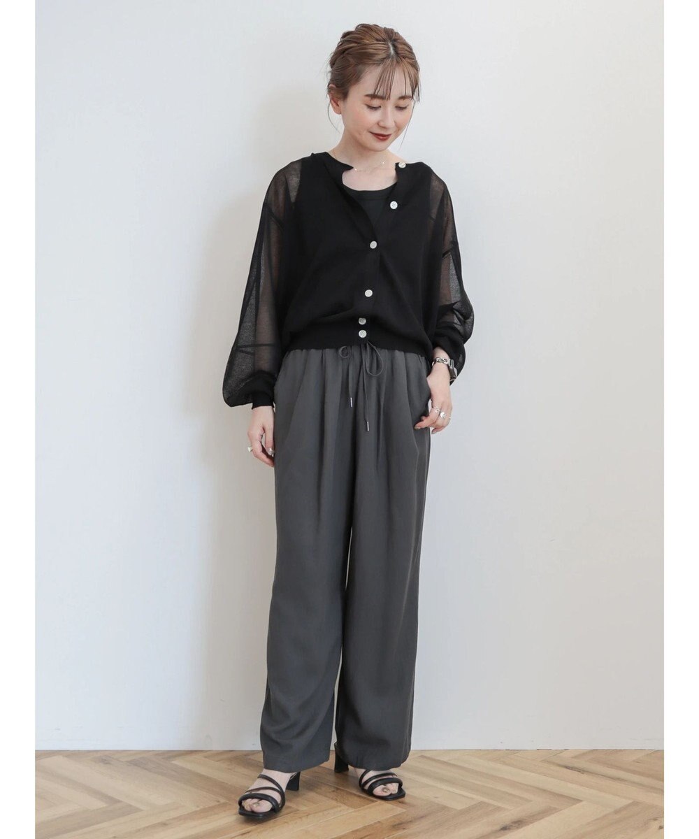 AMERICAN HOLIC 接触冷感２ＷＡＹシアーニットカーディガン 