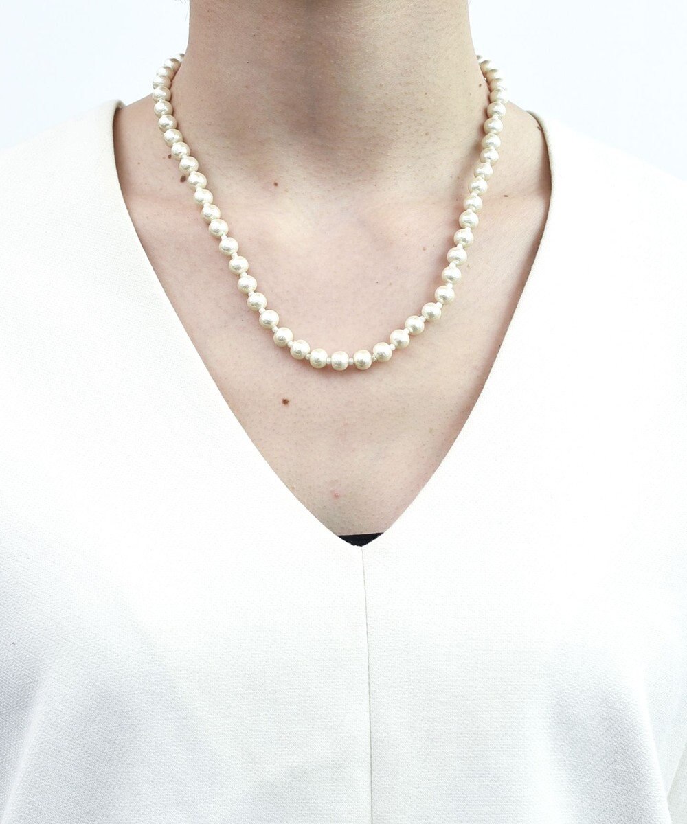 monshiro 【コットンパール】ヤマブドウショート ネックレス 