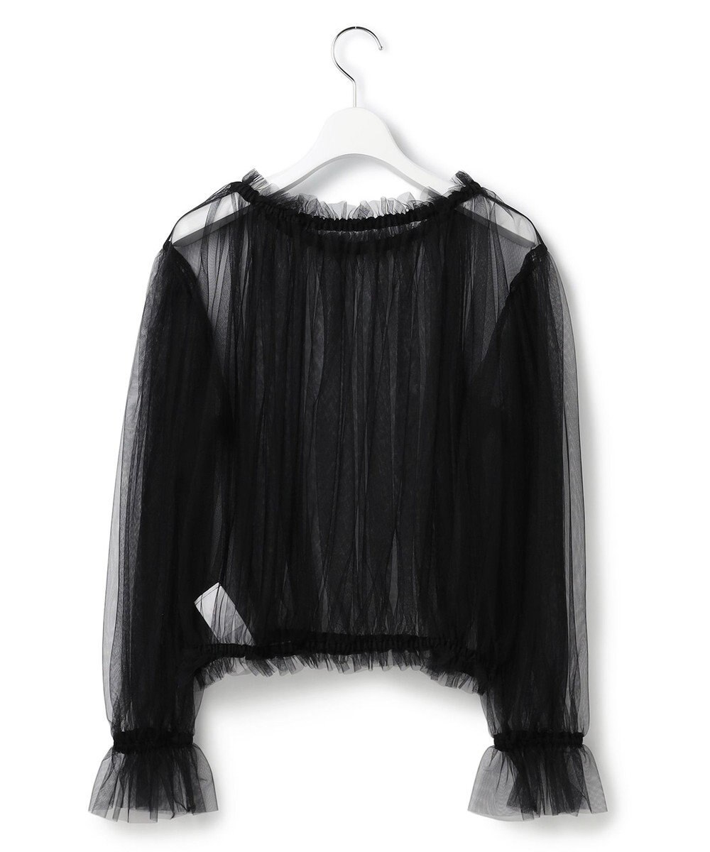 23区 S 【GOLD LABEL】チュール ギャザーブラウス 
