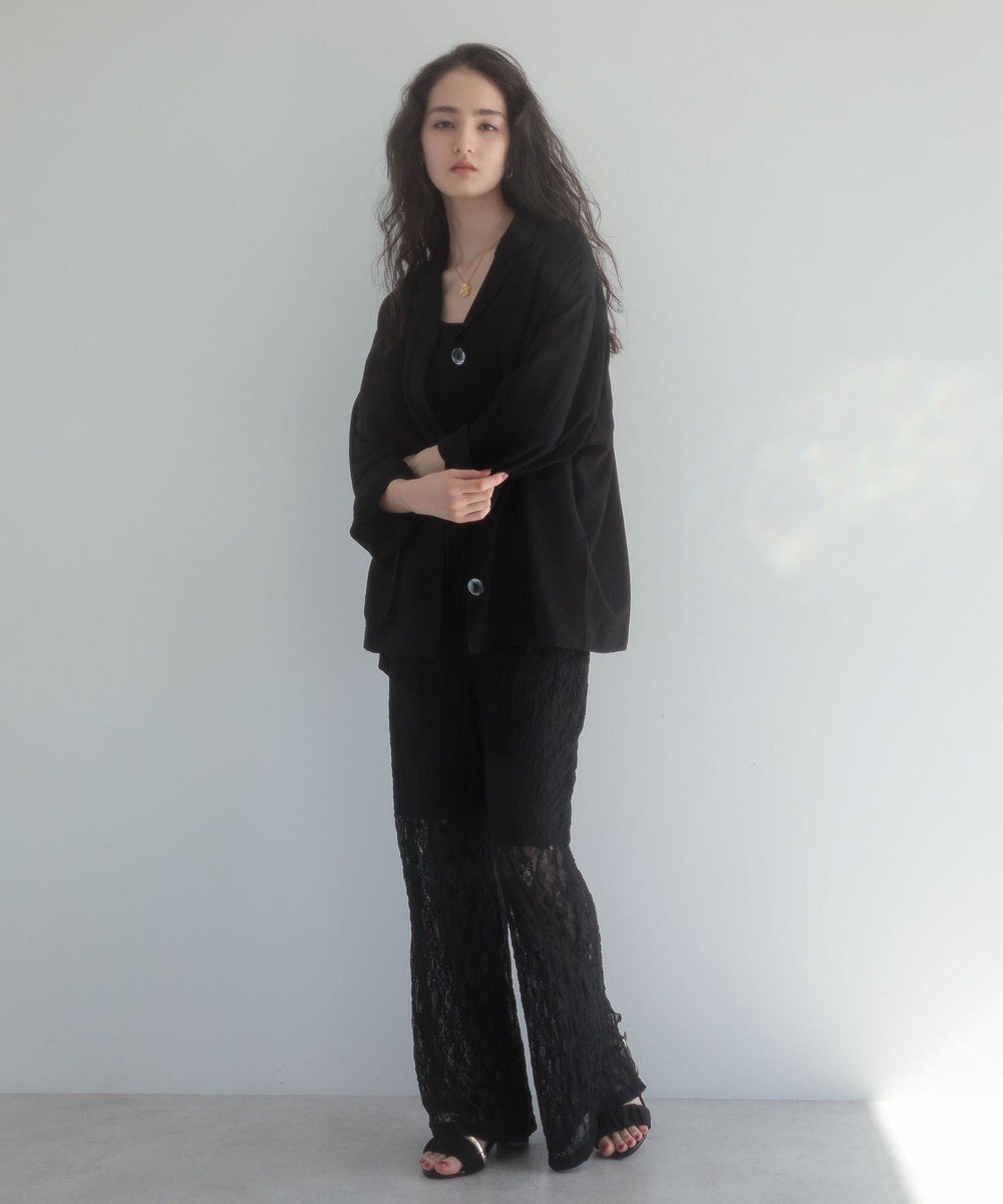 Green Parks ■ＥＳＣＡＲ　リネンライクオーバーサイズジャケット 