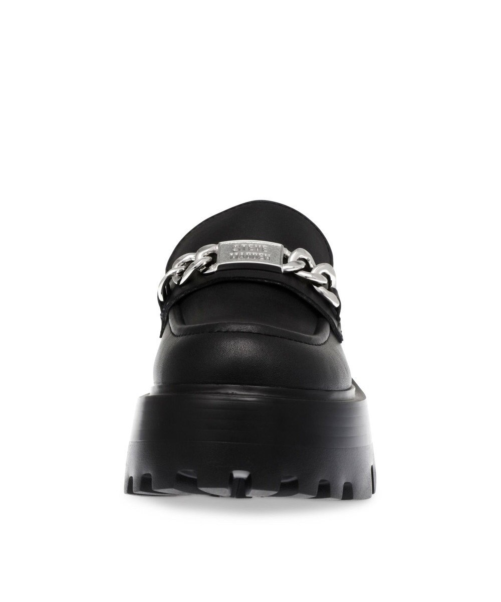 STEVE MADDEN MOTORIDE 厚底チェーンローファー 
