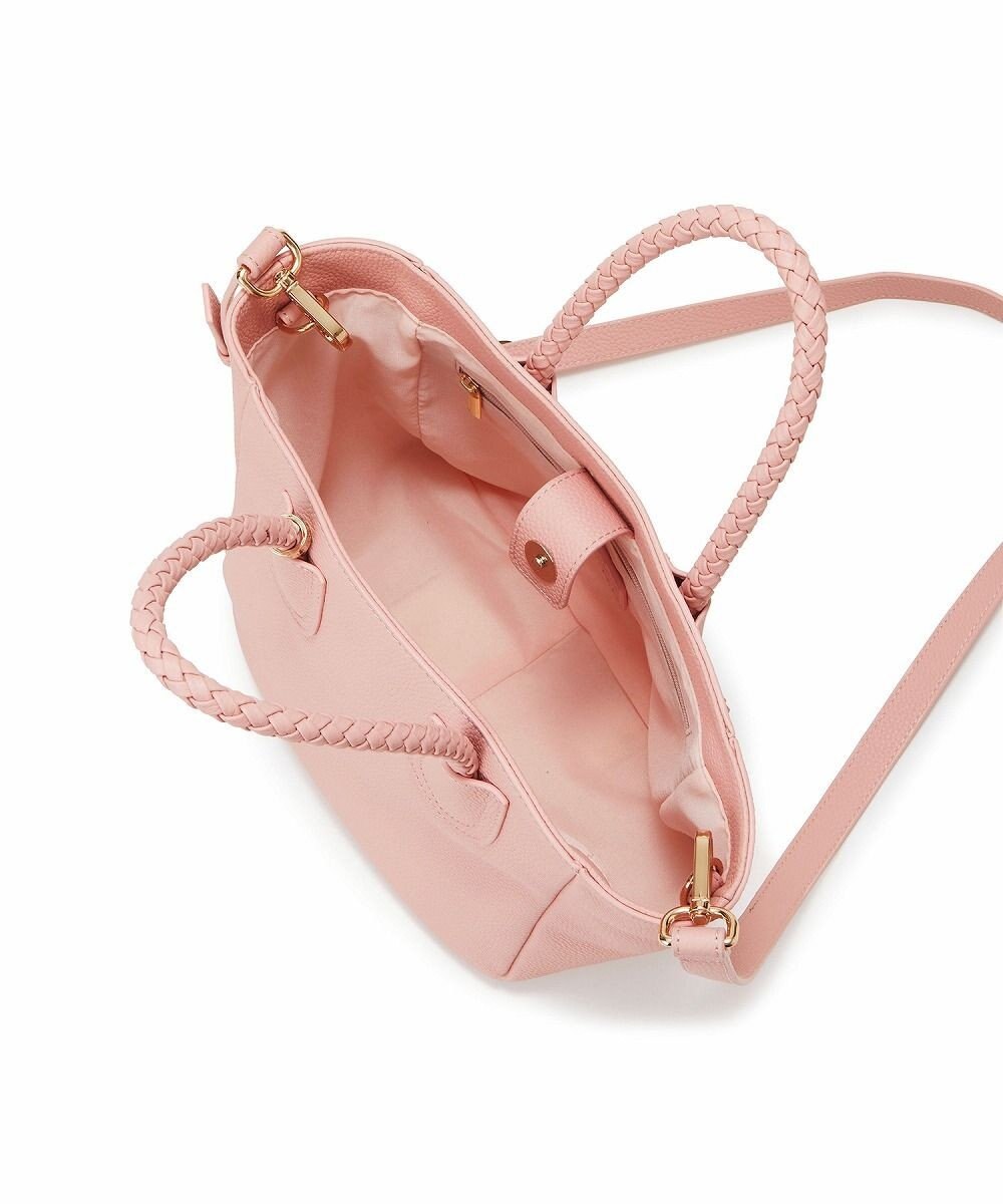 TOPKAPI 【ドラマ着用】【TREASURE TOPKAPI】シュリンクレザー メッシュハンドル ショルダー付き ミニ トート バッグ 