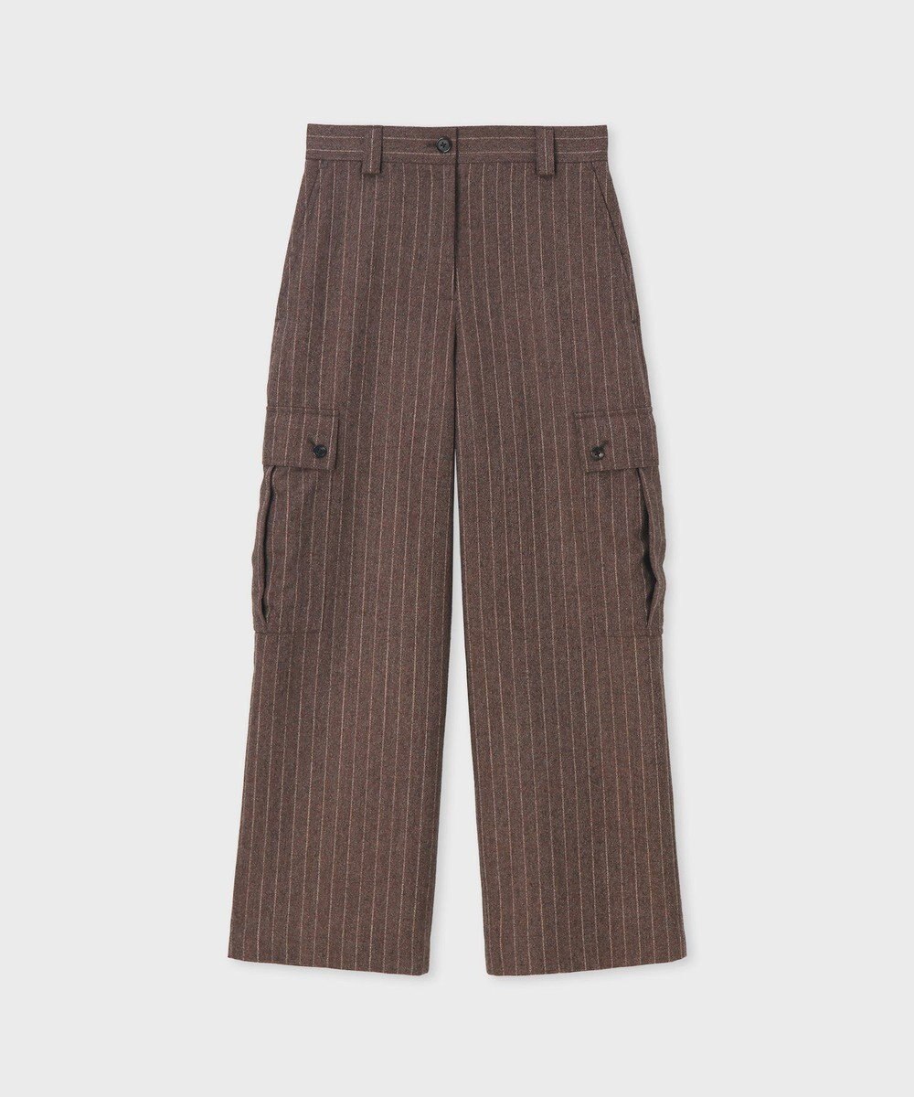 Paul Smith ストライプ ウール カーゴパンツ 