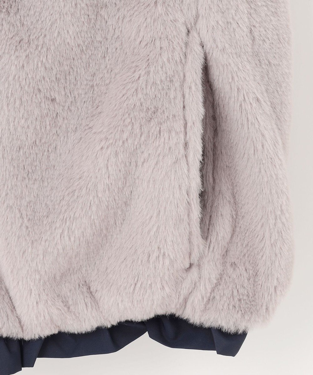 ANY KIDS ボア リバーシブル ベスト 