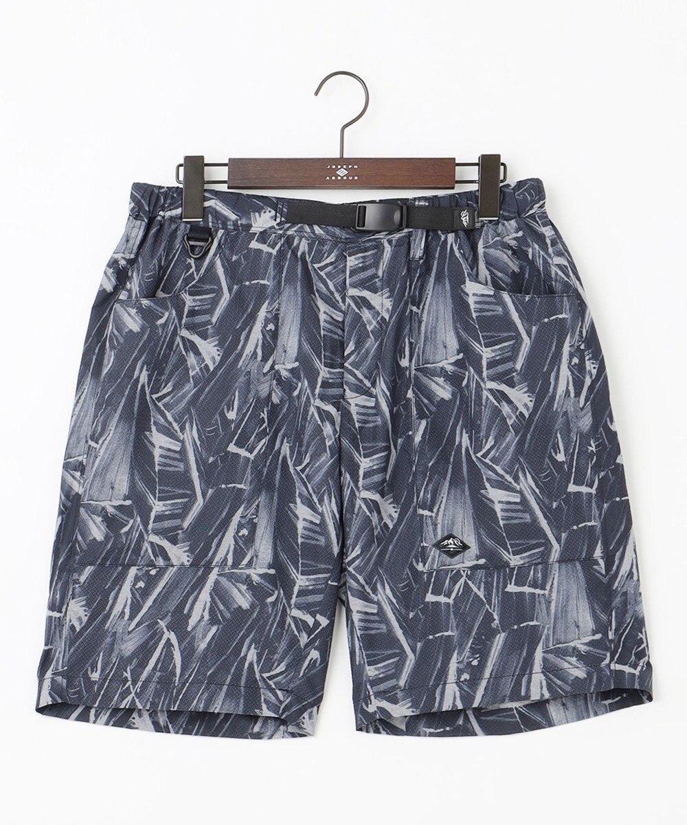 JOSEPH ABBOUD MOUNTAIN 【UNISEX】軽量/ECO撥水 3Dエンボスリーフショーツ 