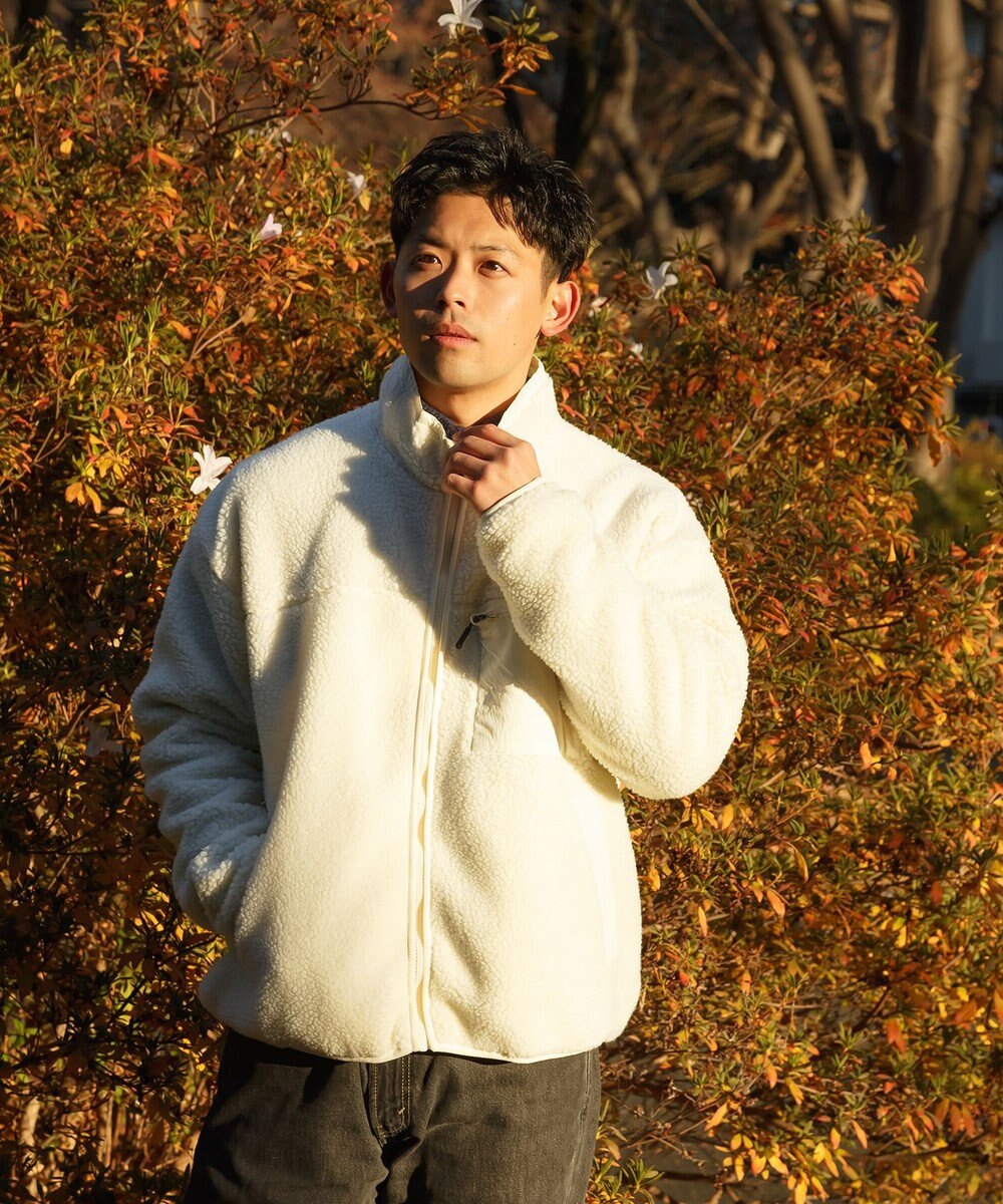 SHARE PARK MENS 【UNISEX】ボアフリースジャケット（L・XLサイズ） 