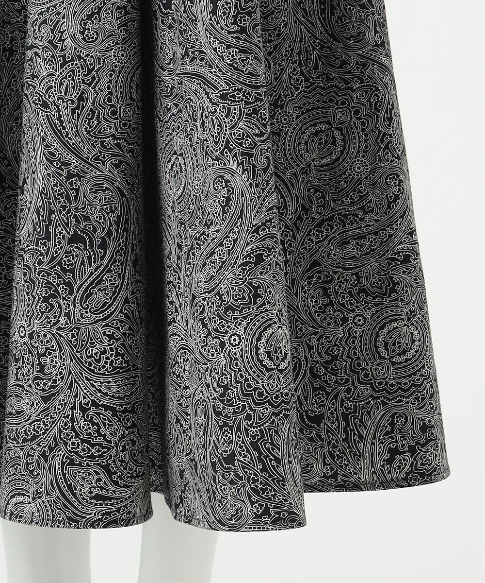 23区 S 【R(アール)】ジオメトリックペイズリープリント スカート 