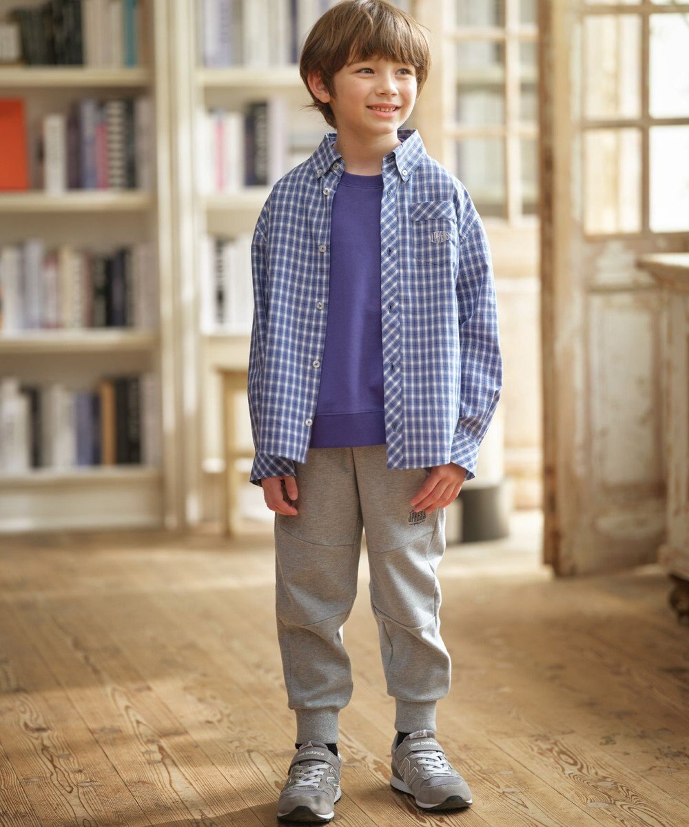J.PRESS KIDS 【140-170cm】オックス チェックシャツ 